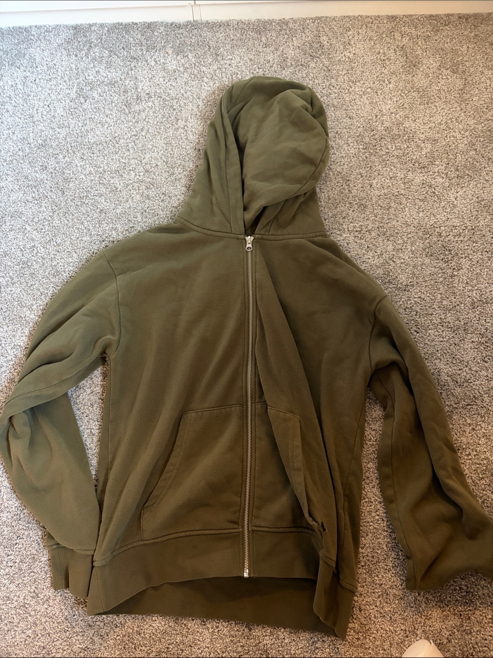 Zine Clothing Olive Hooded Full-Zip Jacket - Women’s
